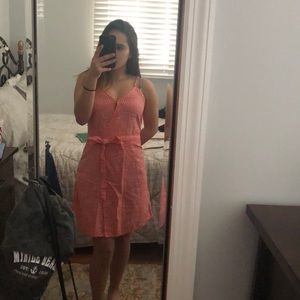 Wrap around plaid dress